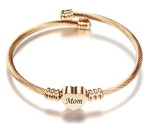 Personalized Mother's Day Bracelet - Handmade Jewelry Gift