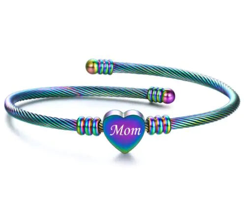 Personalized Mother's Day Bracelet - Handmade Jewelry Gift