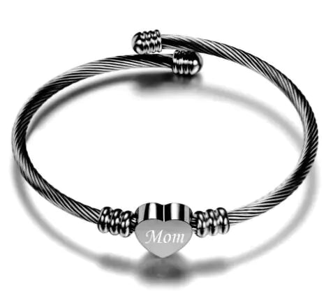Personalized Mother's Day Bracelet - Handmade Jewelry Gift