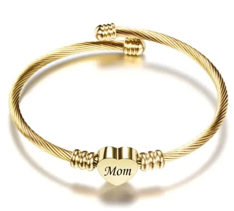 Personalized Mother's Day Bracelet - Handmade Jewelry Gift