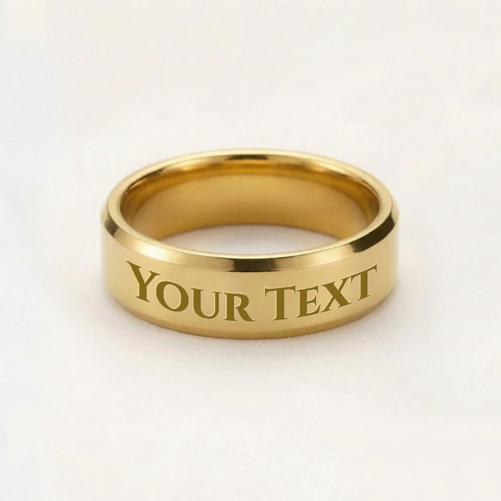 Personalized Ring - Custom Handcrafted Gift from Diamond T Farms