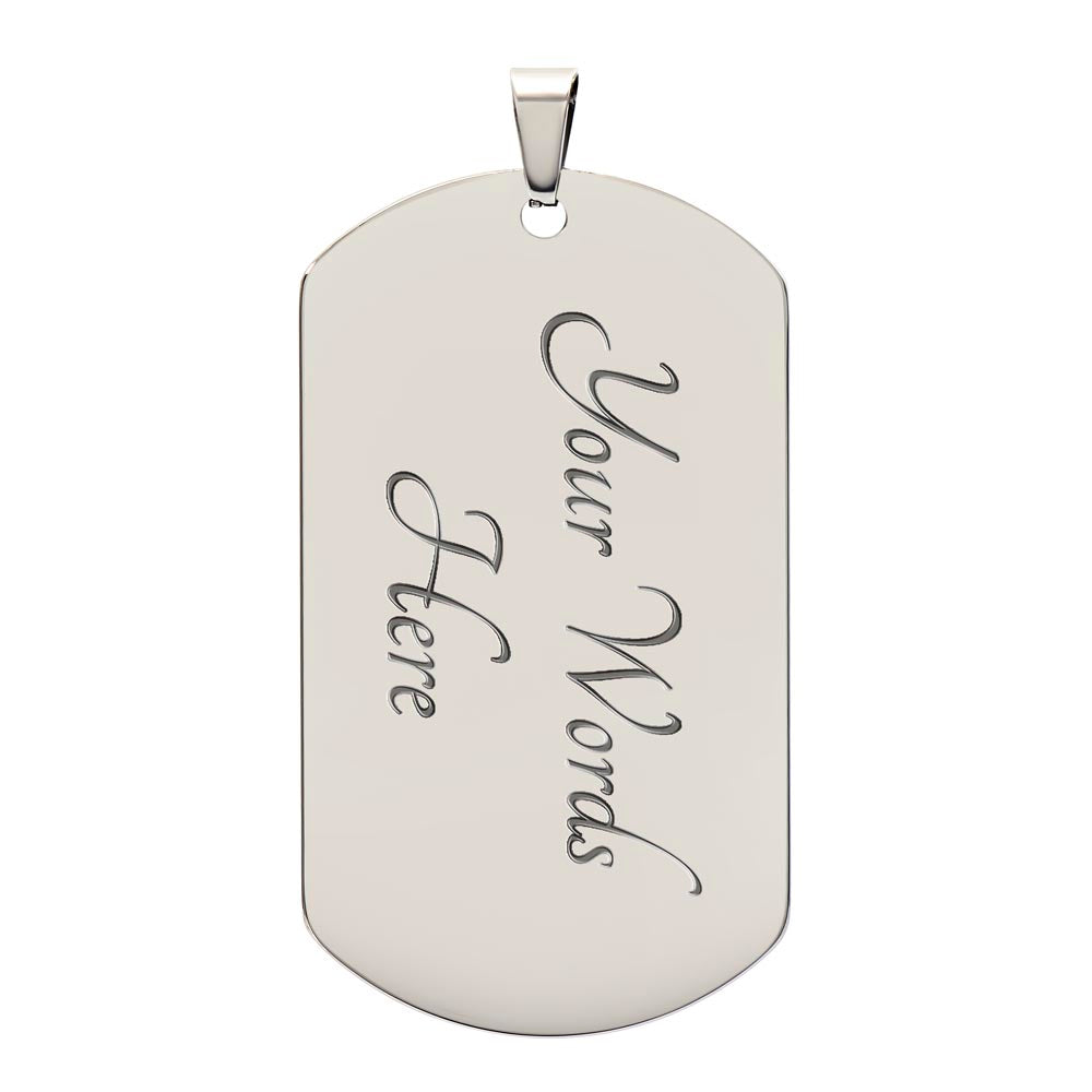 Personalized Necklace - Custom Handcrafted Gift from Diamond T Farms
