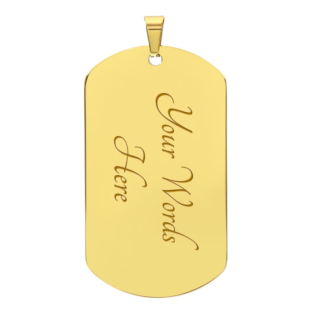 Personalized Necklace - Custom Handcrafted Gift from Diamond T Farms
