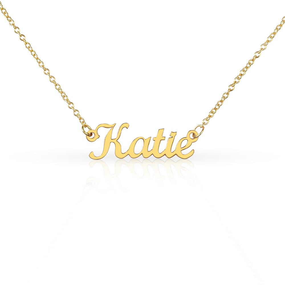 Personalized Necklace - Custom Handcrafted Gift from Diamond T Farms