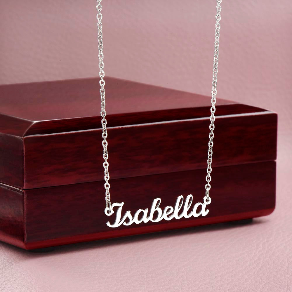 Personalized Necklace - Custom Handcrafted Gift from Diamond T Farms