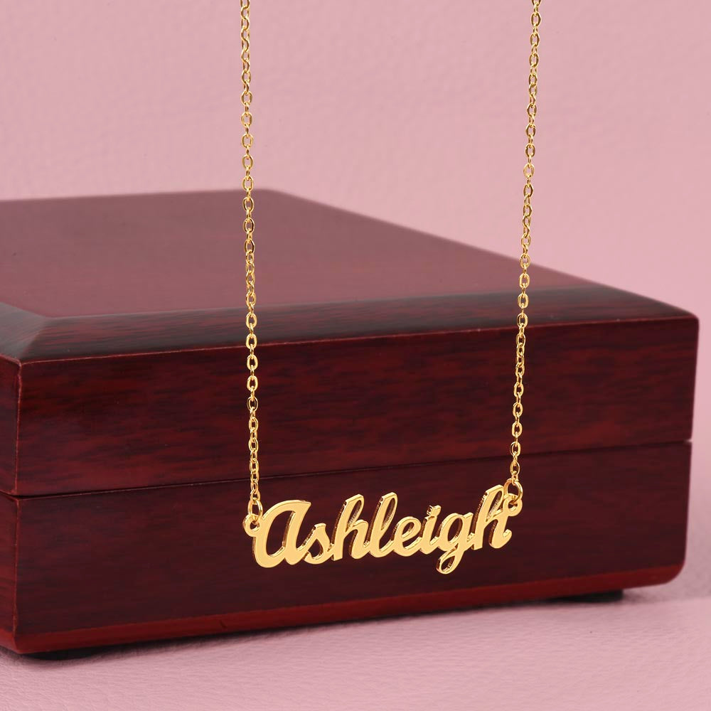 Personalized Necklace - Custom Handcrafted Gift from Diamond T Farms