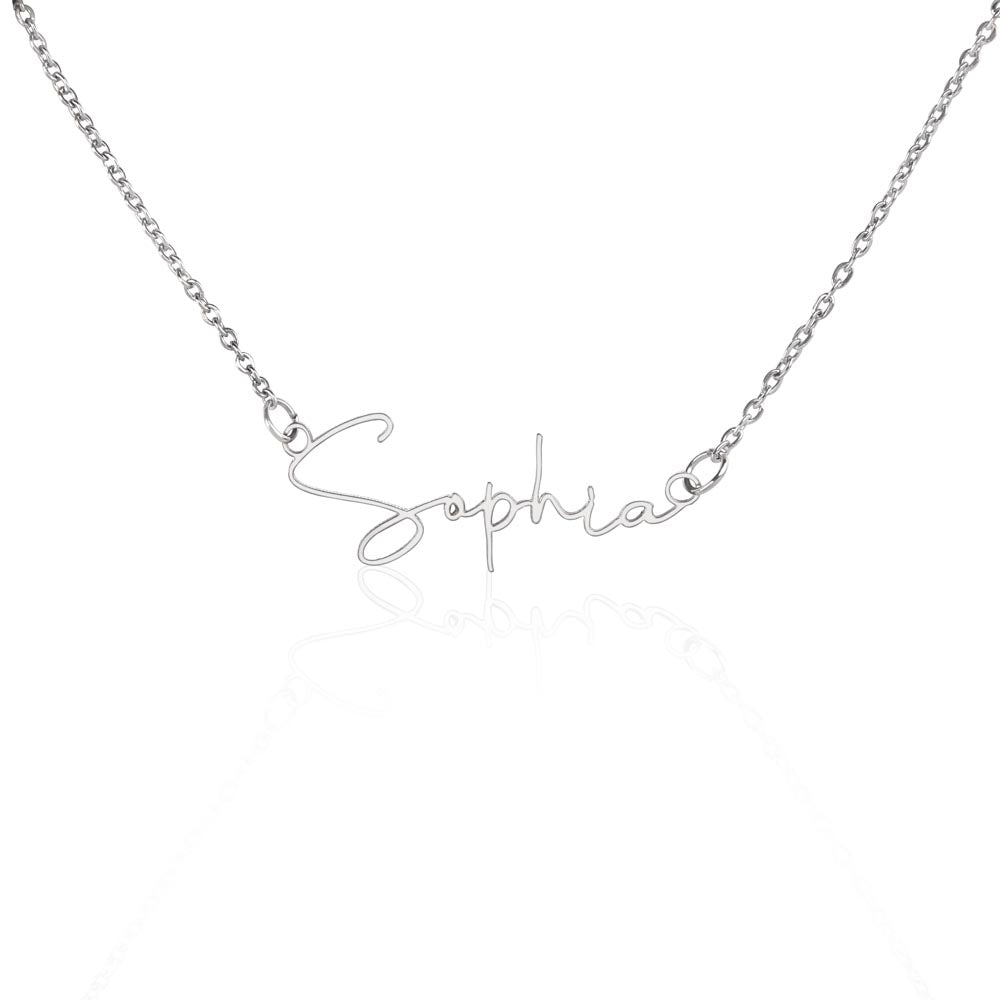Personalized Necklace - Custom Handcrafted Gift from Diamond T Farms