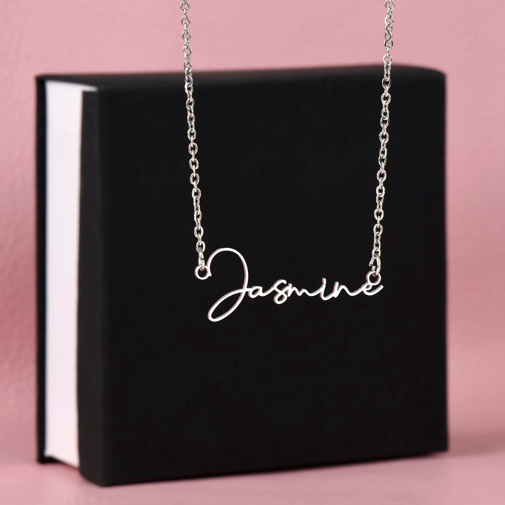 Personalized Necklace - Custom Handcrafted Gift from Diamond T Farms
