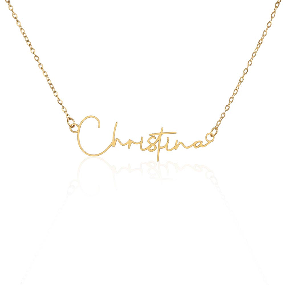 Personalized Necklace - Custom Handcrafted Gift from Diamond T Farms