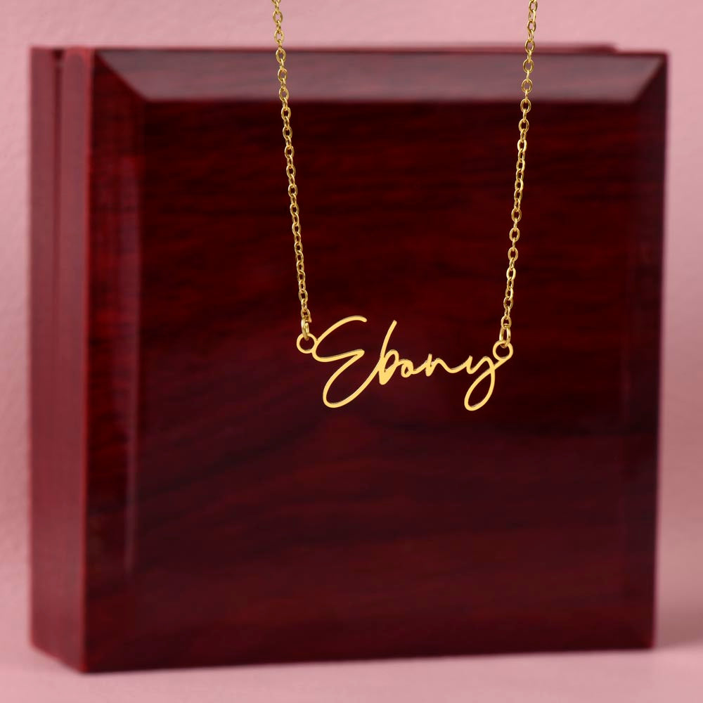Personalized Necklace - Custom Handcrafted Gift from Diamond T Farms