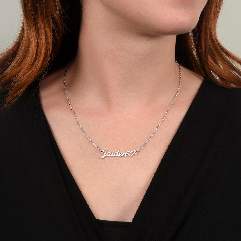Personalized Necklace - Custom Handcrafted Gift from Diamond T Farms