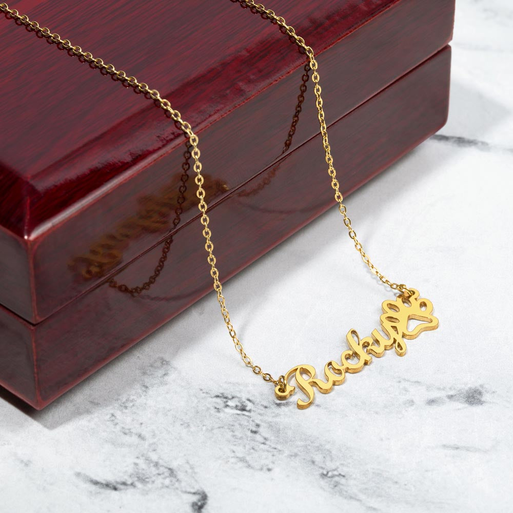 Personalized Necklace - Custom Handcrafted Gift from Diamond T Farms