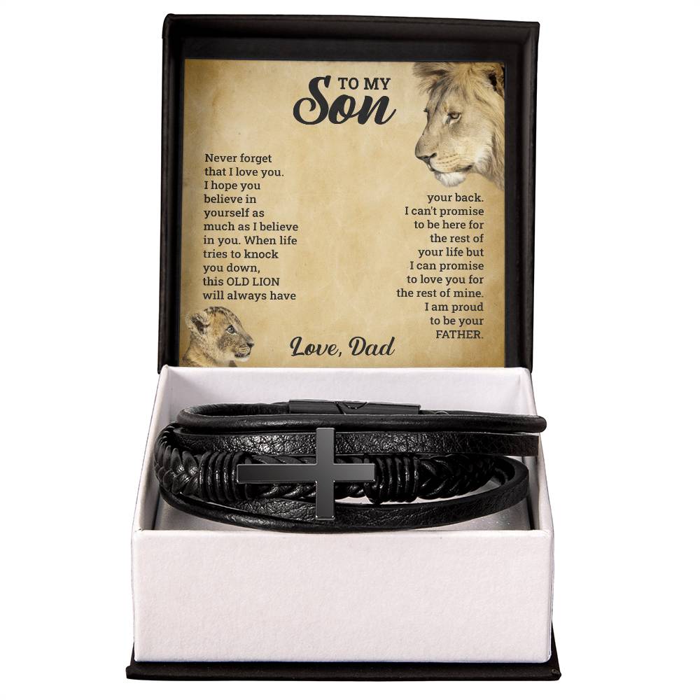 Meaningful Cross Bracelet - Personalized Keepsake Jewelry