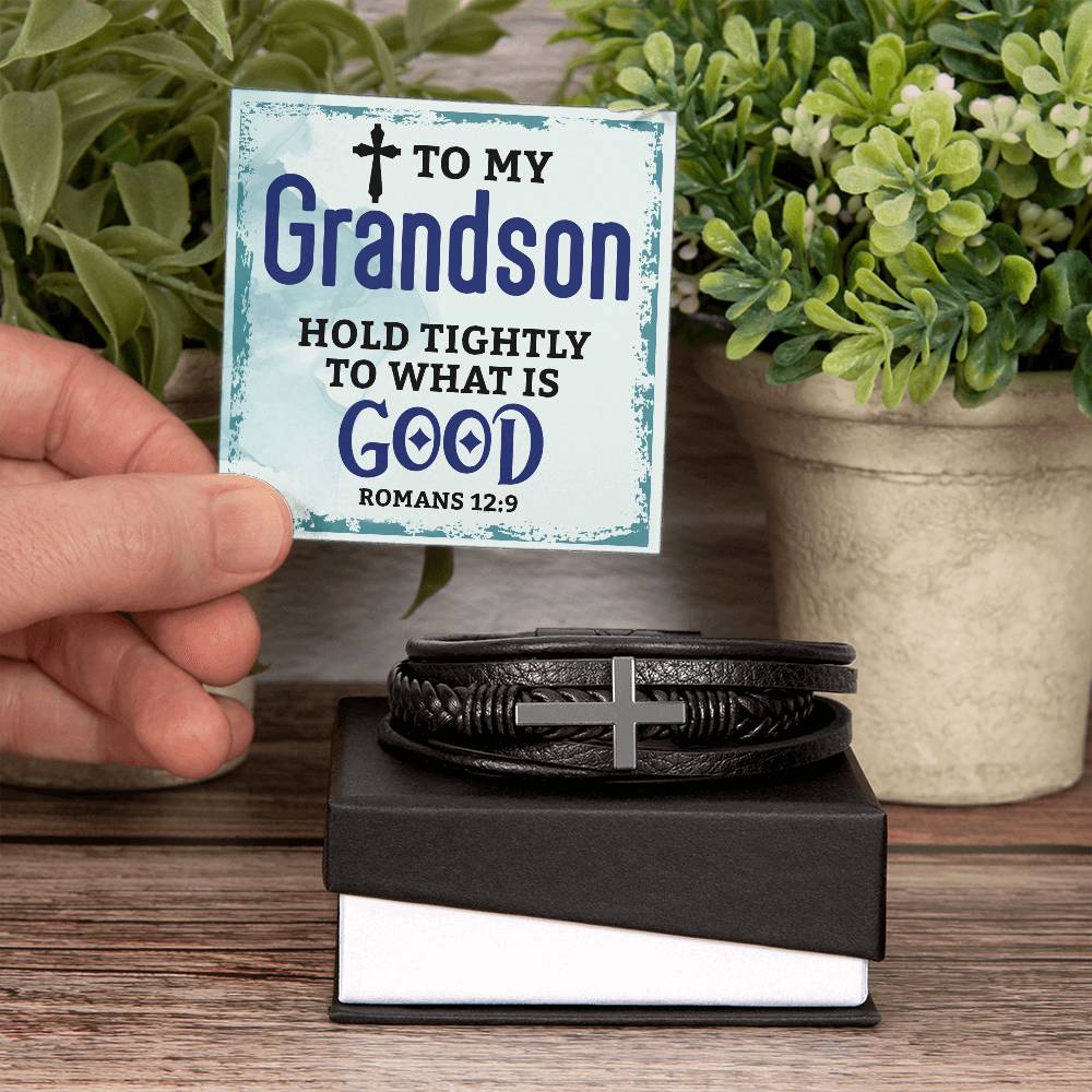 Genuine Leather Bracelet - Personalized Gift for Him