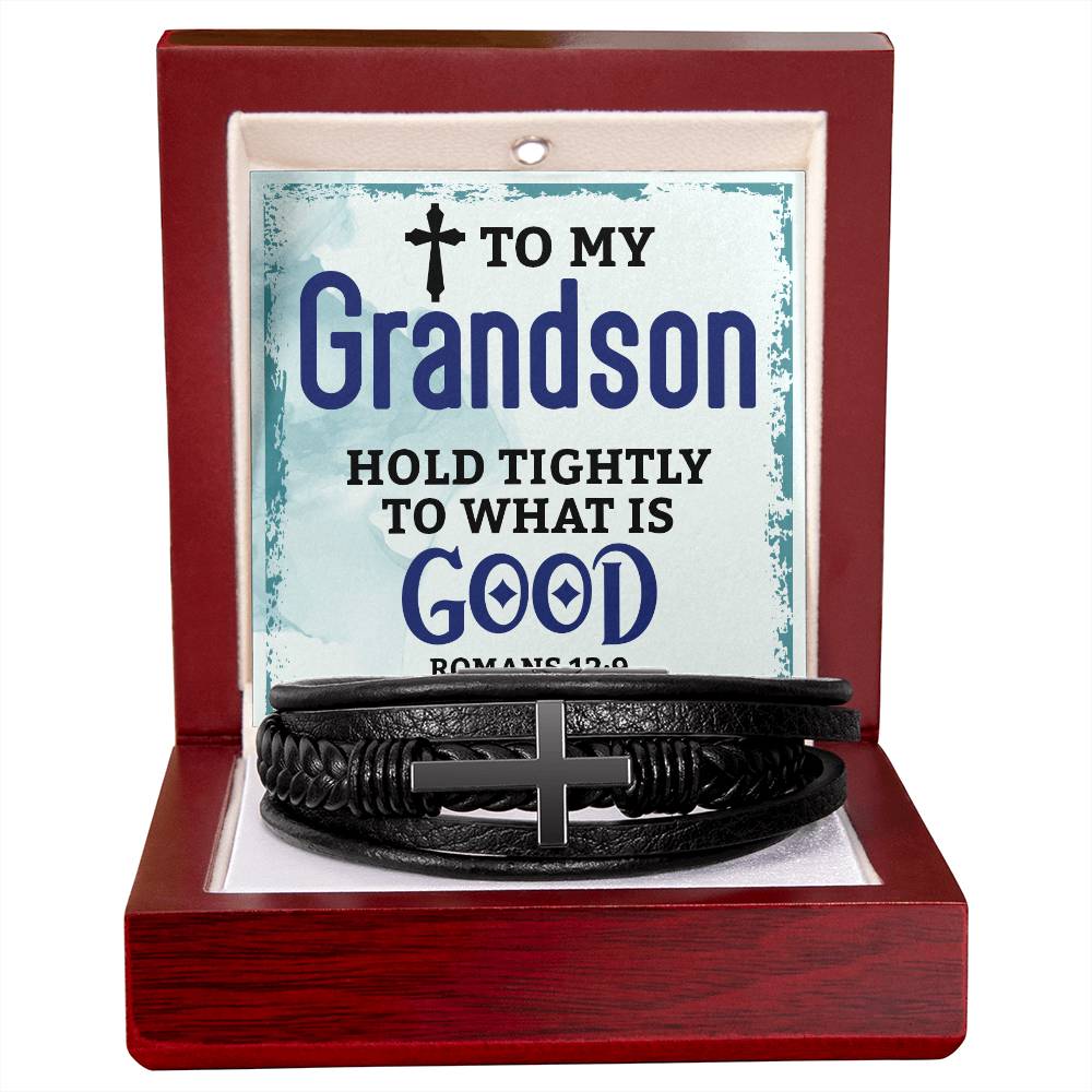 Genuine Leather Bracelet - Personalized Gift for Him