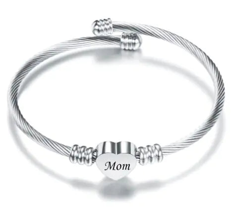 Personalized Mother's Day Bracelet - Handmade Jewelry Gift