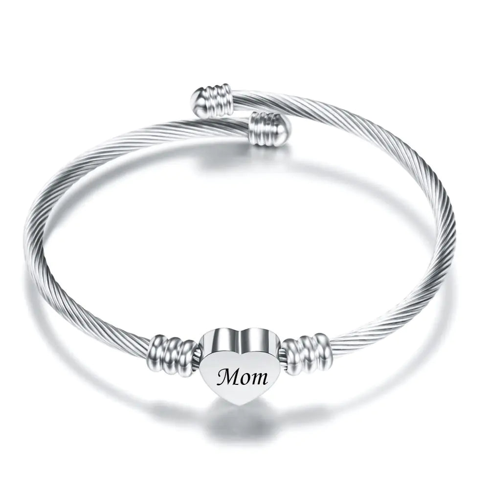 Personalized Mother's Day Bracelet - Handmade Jewelry Gift
