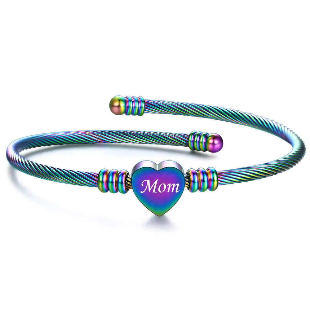 Personalized Mother's Day Bracelet - Handmade Jewelry Gift