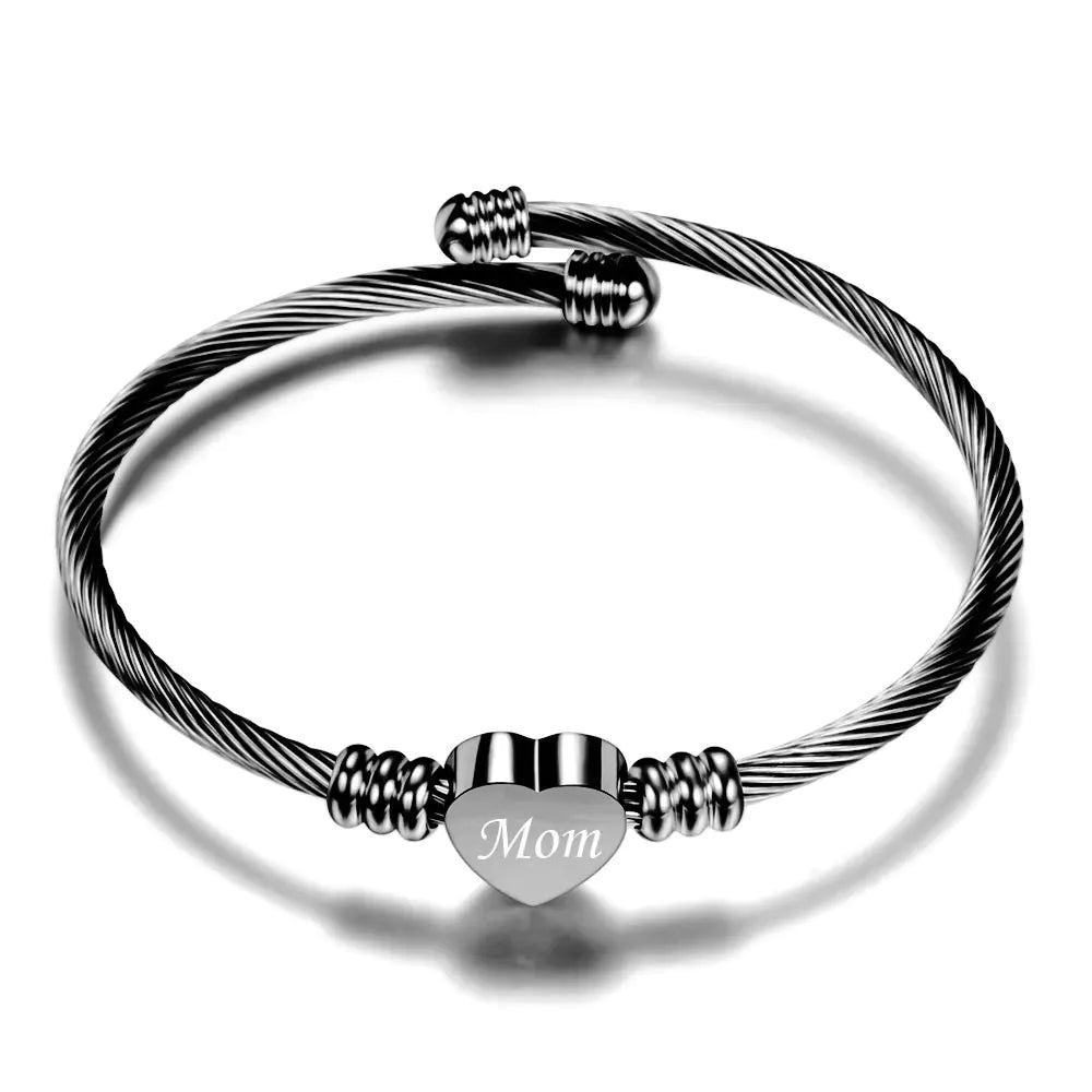 Personalized Mother's Day Bracelet - Handmade Jewelry Gift
